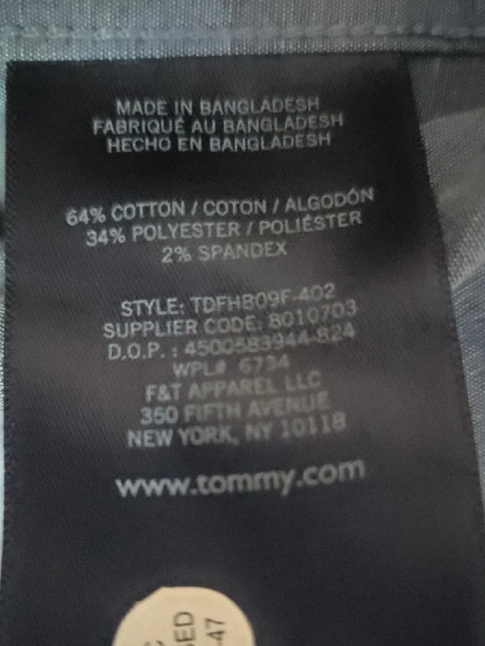 Tommy Hilfiger versatile blue